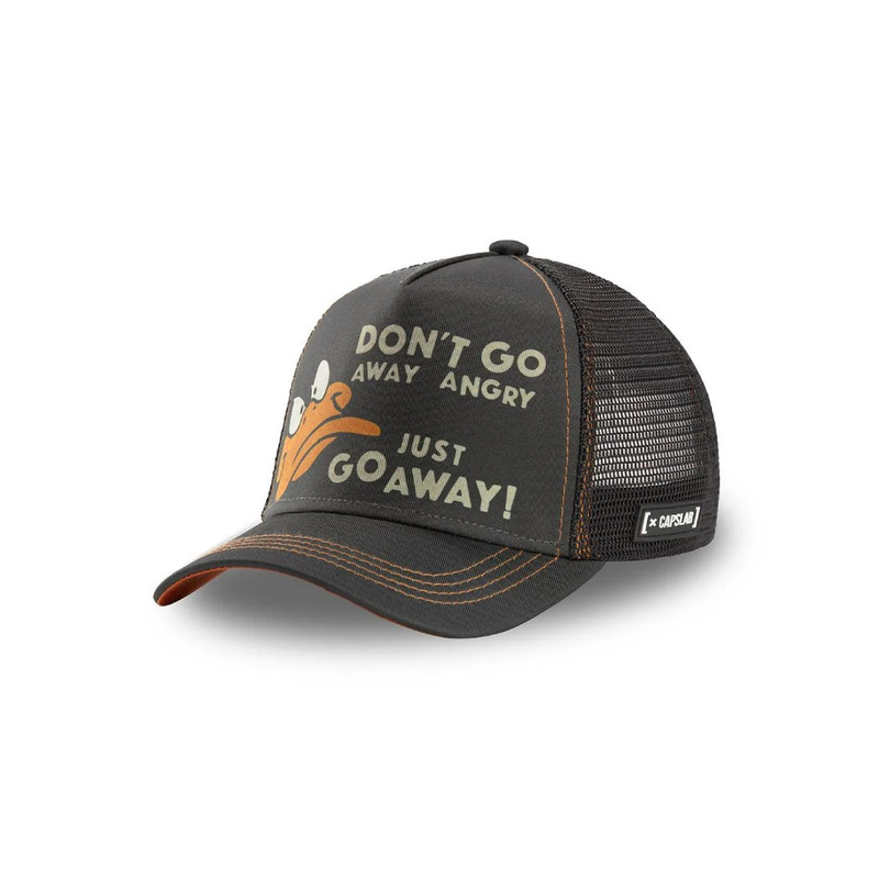 Queue Caps Looney Tunes Daffy Camo Cap - Black - قبعة